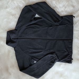 Women's gray Columbia fleece zip up sweater size small